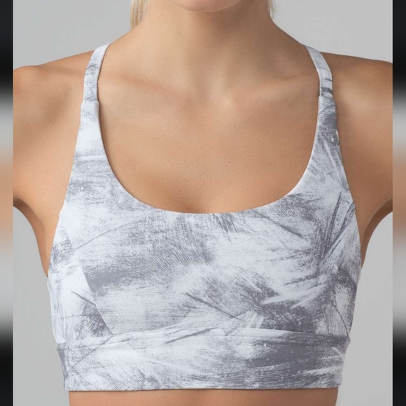 LULULEMON NWOT Train Times Bra - White (4) - Picture 2 of 6